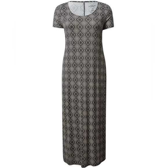 Torrid Super Soft Knits Tribal Print Side Slit Maxi Dress Plus Size 2X Brown - Picture 12 of 12